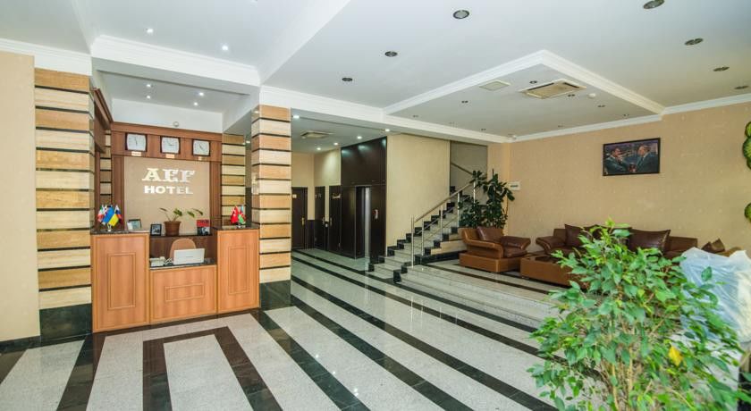 AEF Hotel Bakoe Buitenkant foto